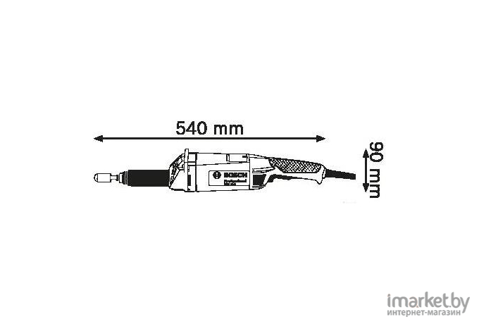 Прямошлифовальная машина Bosch GGS 18 H Professional [0601209200]