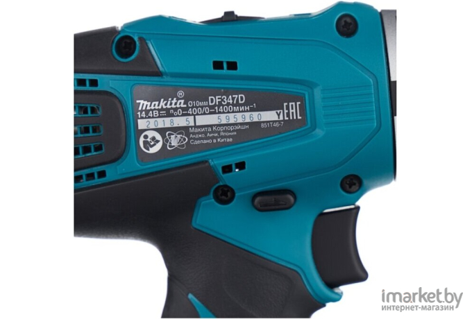 Дрель-шуруповерт Makita DF347DWE