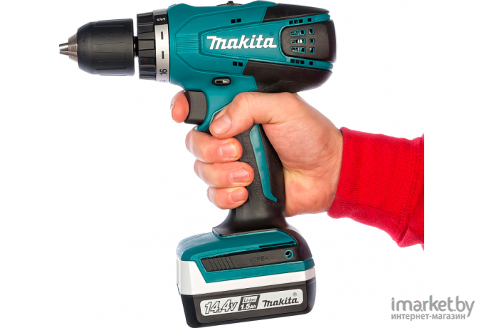 Дрель-шуруповерт Makita DF347DWE