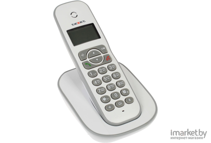 Радиотелефон TeXet TX-D4505A (белый/серый)