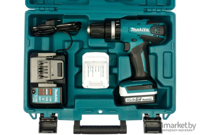 Дрель-шуруповерт Makita HP347DWE