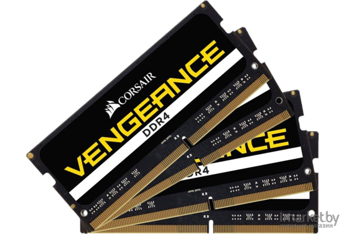 Оперативная память Corsair Vengeance 2x16GB DDR4 SO-DIMM PC4-21300 [CMSX32GX4M2A2666C18]