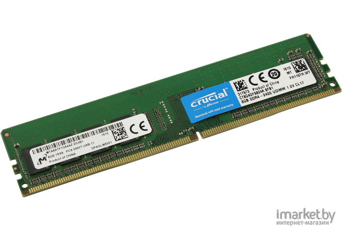 Оперативная память Crucial 8GB DDR4 PC4-19200 [CT8G4DFS824A]