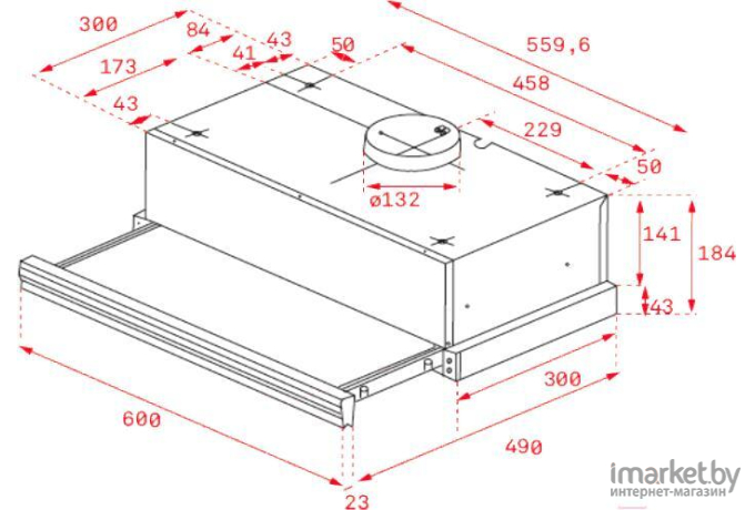 Кухонная вытяжка TEKA CNL 6415 WH [40436811]