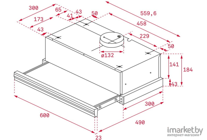 Кухонная вытяжка TEKA CNL 6415 BK [40436812]