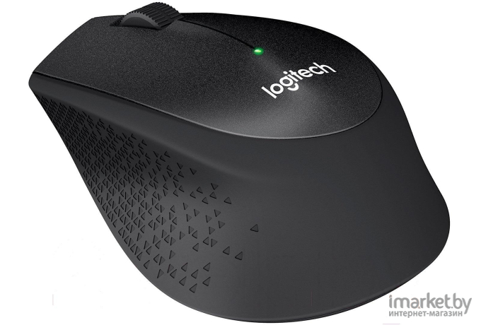 Мышь Logitech M330 Silent Plus (черный) [910-004909]