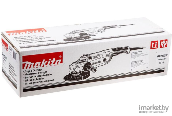 Профессиональная угловая шлифмашина Makita GA9020SF