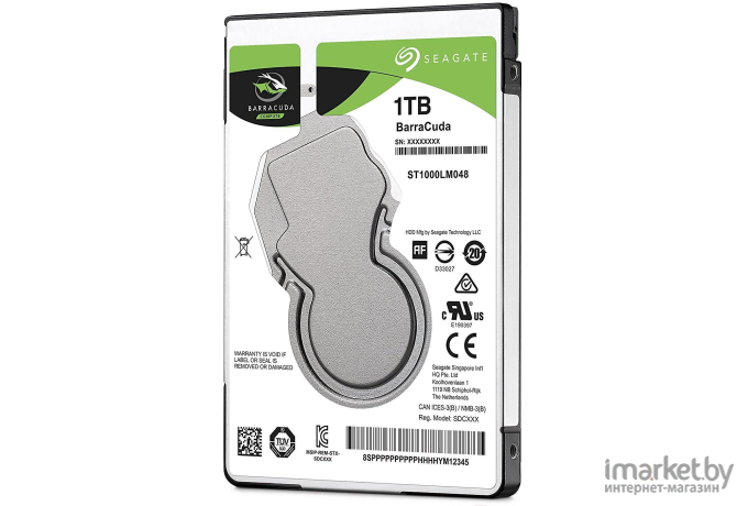 Жесткий диск Seagate Barracuda 1TB [ST1000LM048]