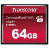 Карта памяти Transcend 800x CompactFlash Premium 64GB (TS64GCF800)