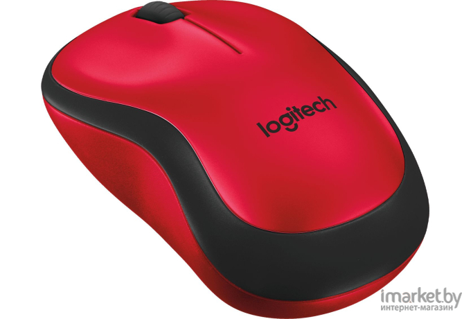 Мышь Logitech M220 Silent (красный) [910-004880]