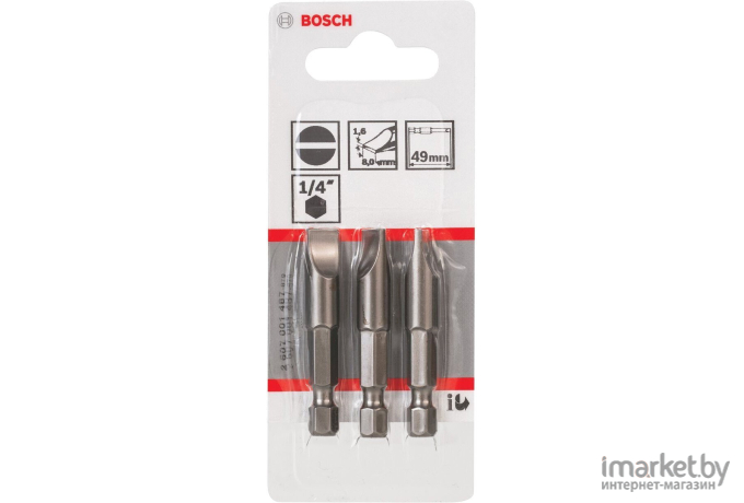 Набор бит Bosch 2607001487 3 предмета