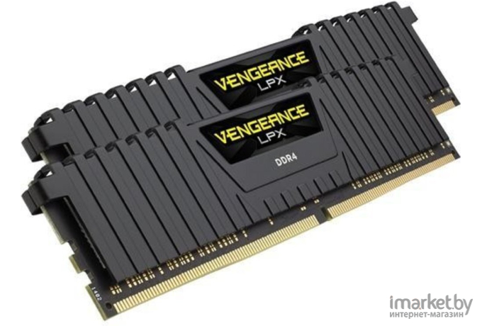 Оперативная память Corsair Vengeance LPX 2x16GB DDR4 PC4-17000 [CMK32GX4M2A2133C13]