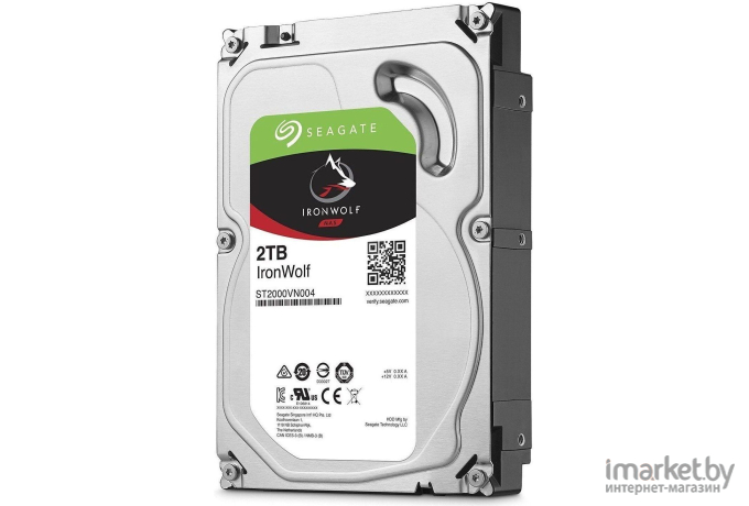 Жесткий диск Seagate Ironwolf 2TB (ST2000VN004)