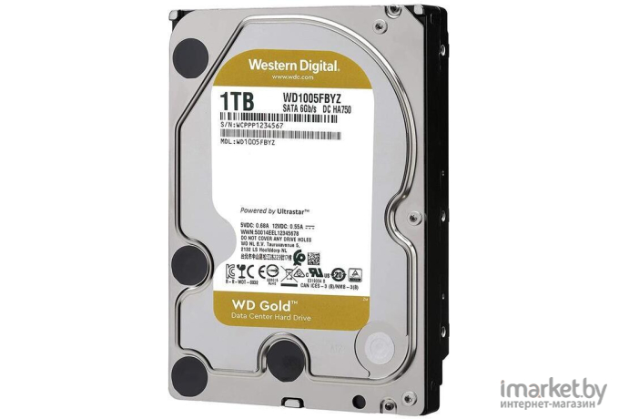 Жесткий диск WD Gold 1TB WD1005FBYZ