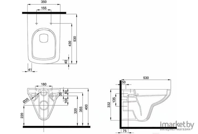 Инсталляция для унитаза Geberit Duofix UP100 [458.122.21.1]