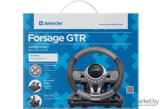 Руль Defender Forsage GTR