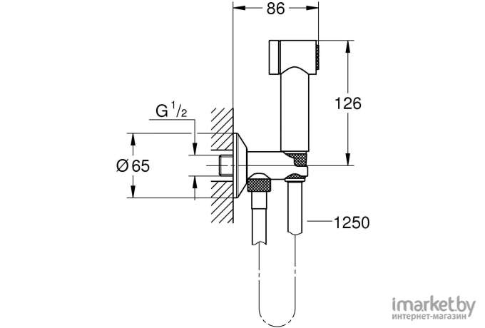 Душевая лейка Grohe Sena Trigger Spray 35 [26332 000]