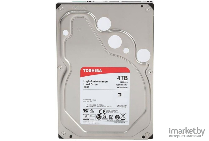 Жесткий диск Toshiba X300 4TB [HDWE140UZSVA]