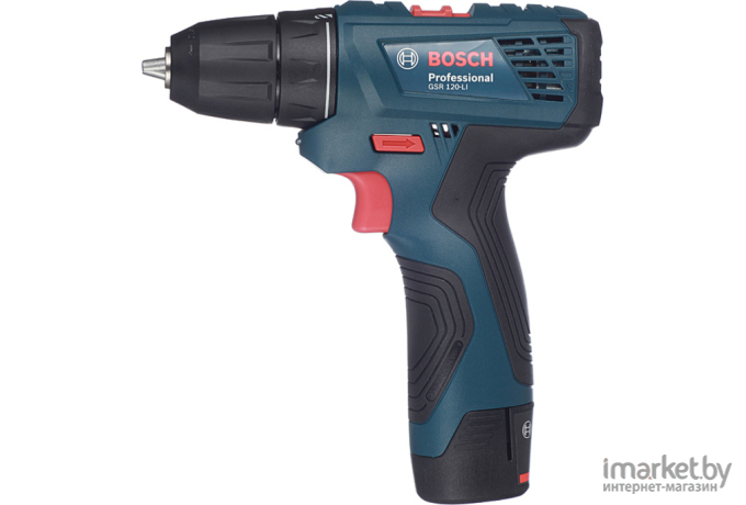 Электродрель Bosch GSR 120-LI Professional 06019F7001 (с 2-мя АКБ)