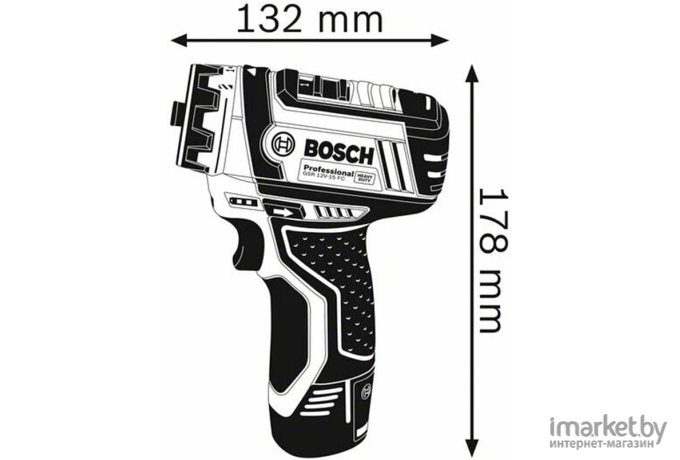 Винтоверт Bosch GSR 12V-15 FC Professional [06019F6001]