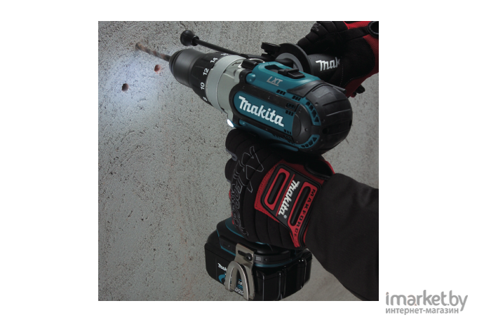 Дрель-шуруповерт Makita DHP451RFE