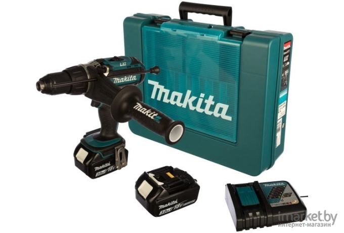 Дрель-шуруповерт Makita DHP451RFE