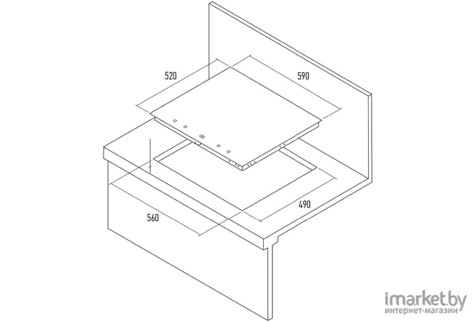 Варочная панель Maunfeld MVCE59.4HL.SZ-WH