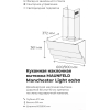 Кухонная вытяжка Maunfeld Manchester Light 90 (черный)