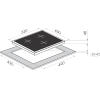 Варочная панель Maunfeld MVI45.3HZ.3BT-BK