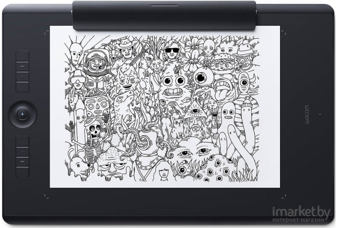 Графический планшет Wacom Intuos Pro Black Paper Edition Large [PTH860PN]