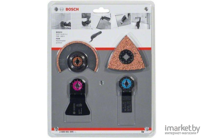 Набор оснастки Bosch 2608661695 4 предмета