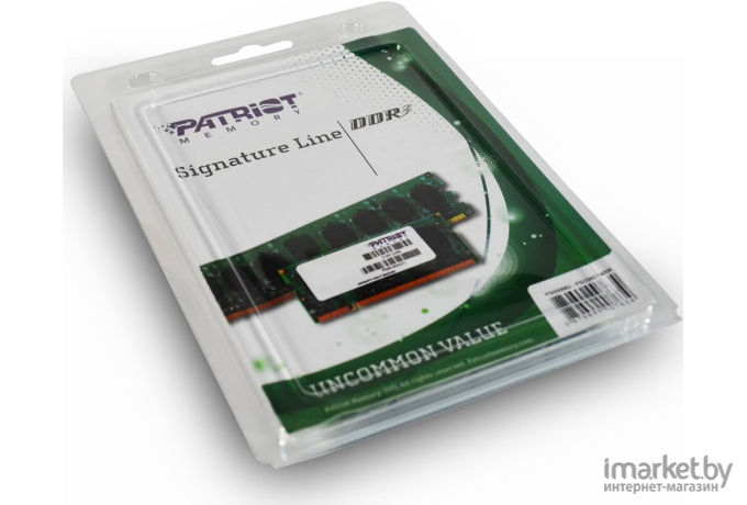 Оперативная память Patriot Signature Line 4GB DDR3 SO-DIMM PC3-12800 [PSD34G16002S]