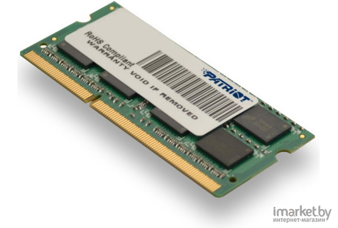 Оперативная память Patriot Signature Line 4GB DDR3 SO-DIMM PC3-12800 [PSD34G16002S]