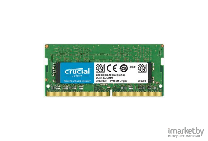 Оперативная память Crucial 8GB DDR4 SODIMM PC4-19200 [CT8G4SFS824A]