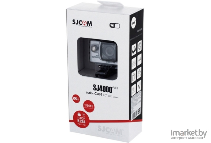 Экшен-камера SJCAM SJ4000 WiFi (черный)