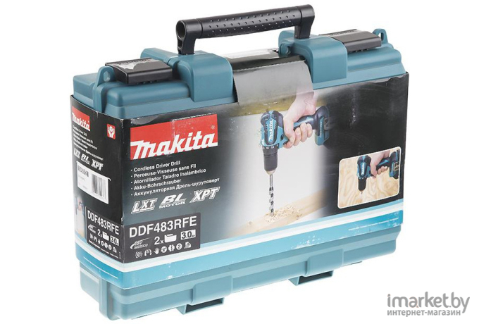 Дрель-шуруповерт Makita DDF483RFE