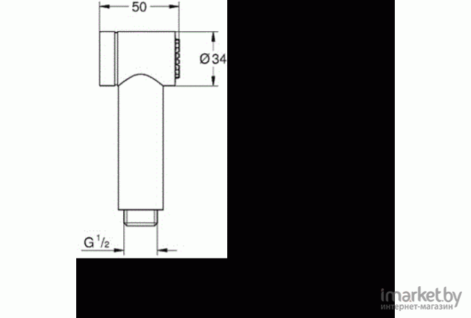 Душевая лейка Grohe Sena Trigger Spray 35 [26328000]