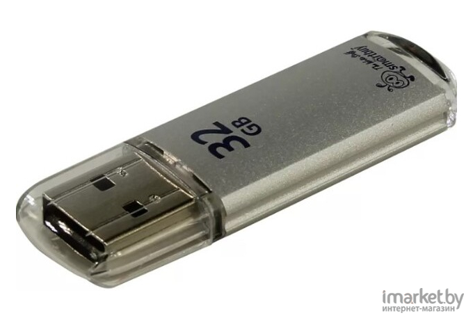 USB Flash Smart Buy V-Cut 32GB (серебристый) [SB32GBVC-S]