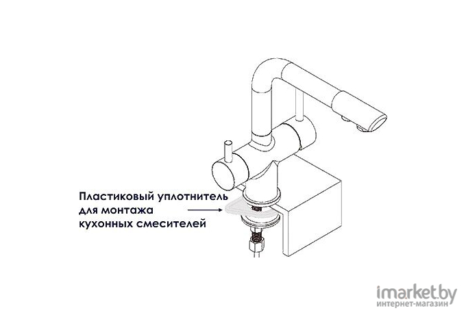 Смеситель Wasserkraft A8017