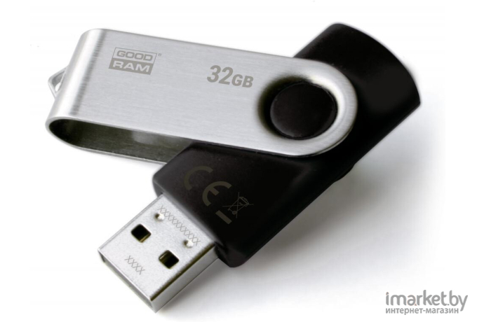 USB Flash GOODRAM UTS2 32GB OTG (черный) [UTS2-0320K0R11]