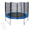 Батут Fitness Trampoline Extreme 10 ft-312 см с защитной сеткой и лестницей