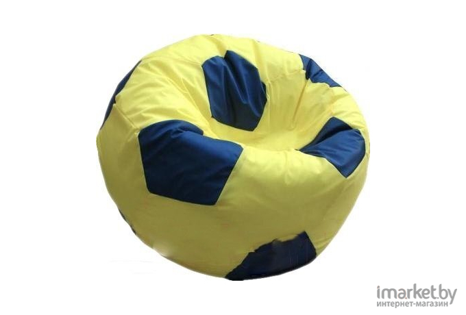 Кресло-мешок Flagman Мяч Стандарт М1.1-20 желтый/синий