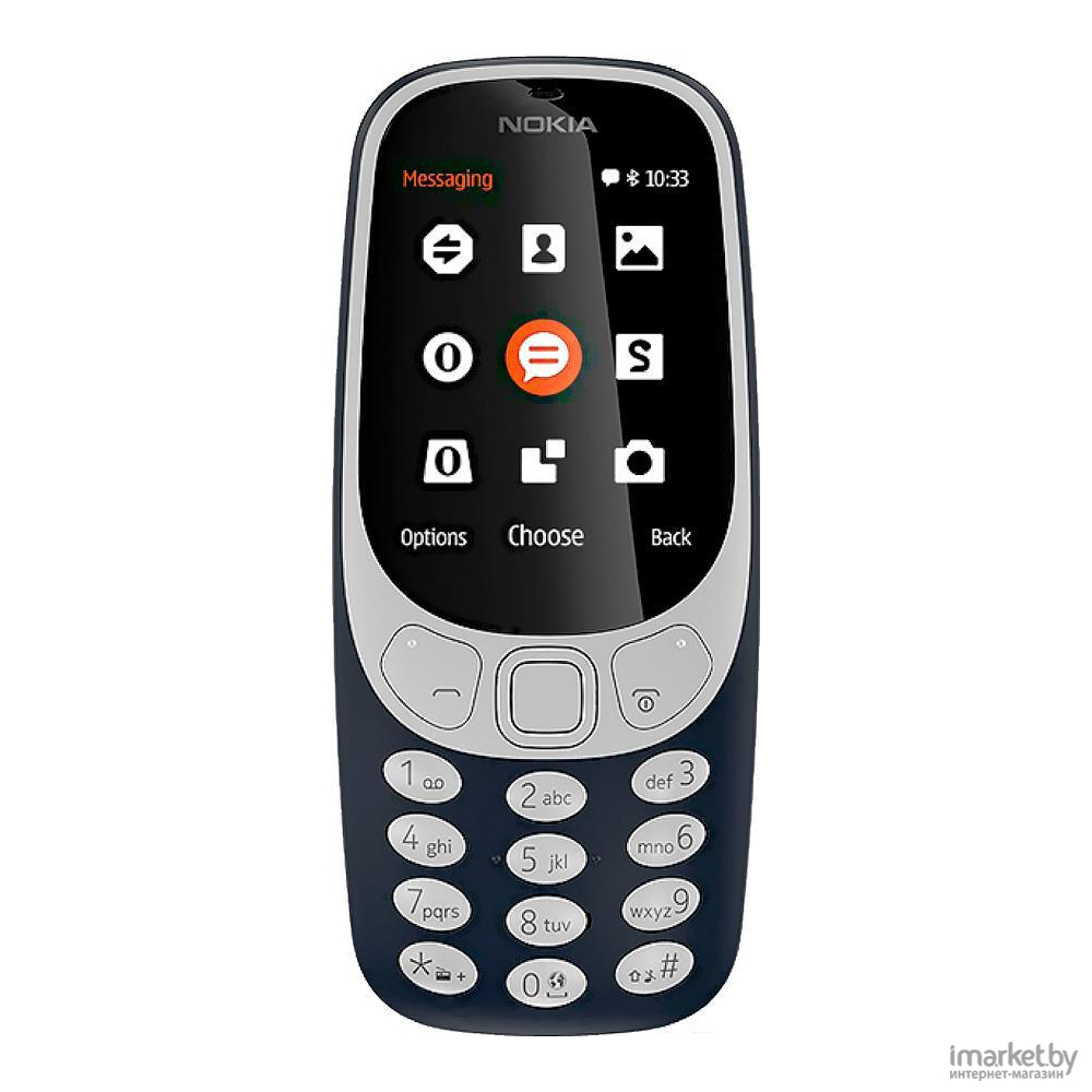 Мобильный телефон Nokia 3310 Dual SIM (синий) в каталоге | Цена | Доставка  по РБ