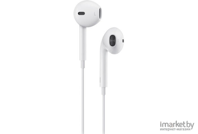 Наушники с микрофоном Apple EarPods с разъёмом 3.5 мм [MNHF2]