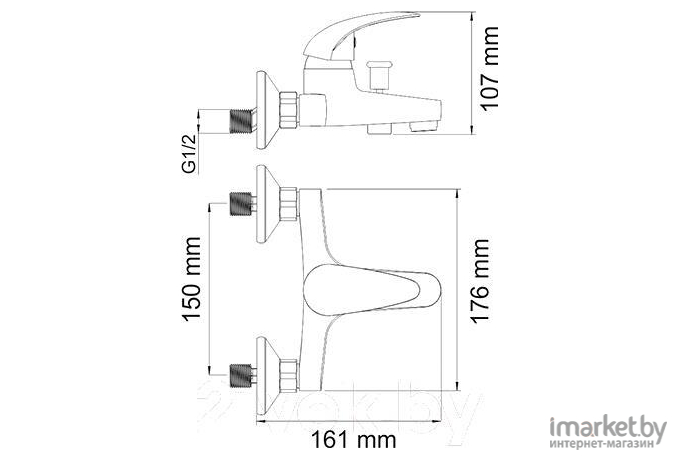 Смеситель Wasserkraft Isen 2601