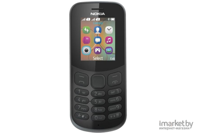 Мобильный телефон Nokia 130 Dual SIM Black 2017 [TA-1017]