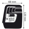 Лазерный нивелир Bosch GLL 3 X Professional [0601063CJ0]