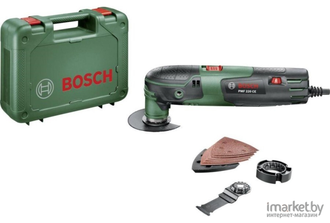 Мультифункциональная шлифмашина Bosch PMF 220 CE Set [0603102021]