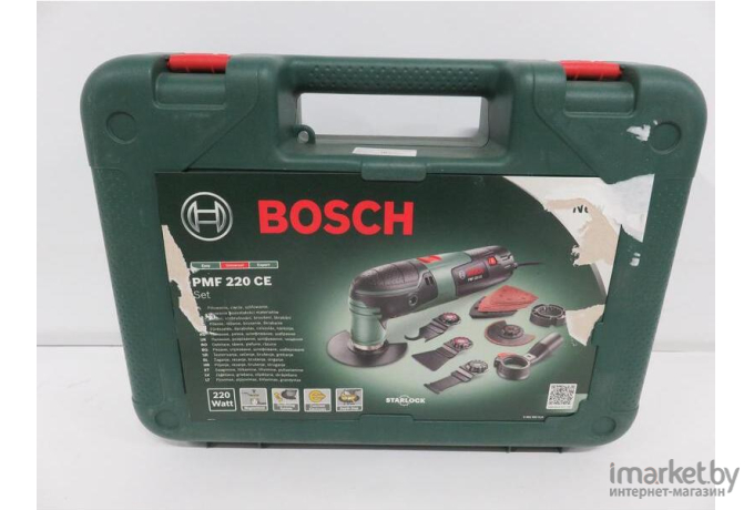 Мультифункциональная шлифмашина Bosch PMF 220 CE Set [0603102021]