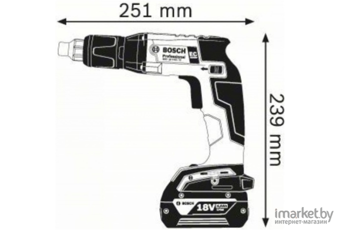 Шуруповерт Bosch GSR 18 V-EC TE Professional [06019C8007]